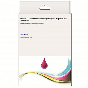 Huismerk Brother LC-3235XLM inktcartridge Magenta, hoge capaciteit