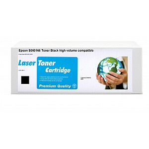 Huismerk Epson S050166 toner zwart hoog volume