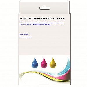 Huismerk HP 303XL (T6N03AE) inktcartridge 3-kleuren