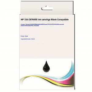 Huismerk HP 338 (C8765EE) inktcartridge zwart