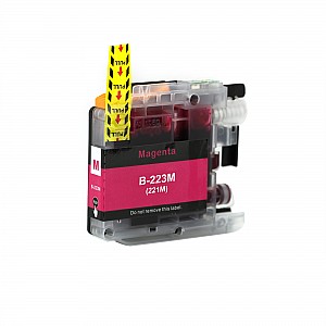 Huismerk Brother LC-223M inktcartridge magenta