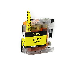 Huismerk Brother LC-223Y inktcartridge geel