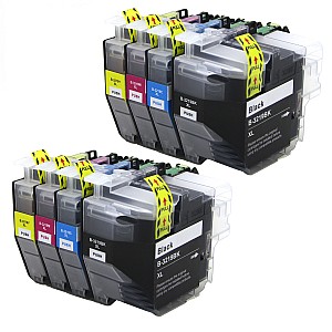 Huismerk 2x Brother LC-3219XL BK/C/M/Y 4 kleuren hoog volume Multipack inktcartridges