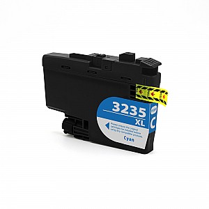 Huismerk Brother LC-3235XLC inktcartridge Cyaan, hoge capaciteit