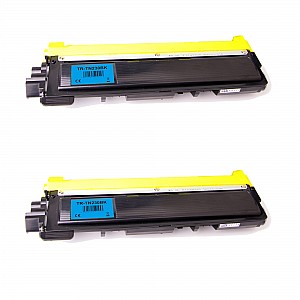 Huismerk 2x Brother TN-230BK toner zwart