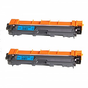 Huismerk 2x Brother TN-241BK / TN-245BK toner zwart hoog volume