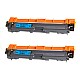 Huismerk 2x Brother TN-241BK / TN-245BK toner zwart hoog volume