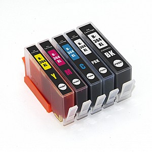 Huismerk HP 364XL met chip Multipack: zwart / cyaan / magenta / geel inktcartridges