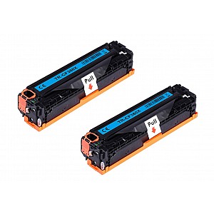 Huismerk 2x HP 312X (CF380X) toner zwart hoog volume