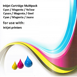 Huismerk Epson 27XL (T2715) multipack 3 kleuren cyaan + magenta + geel