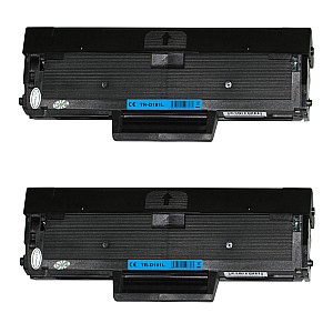 Huismerk 2x Samsung MLT-D101S toner zwart